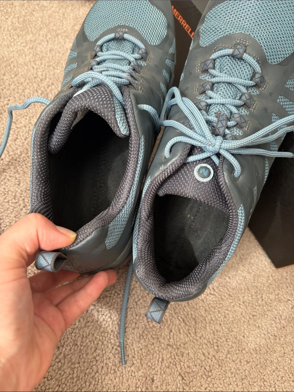 Merrell Siren Edge bluestone hiking shoes